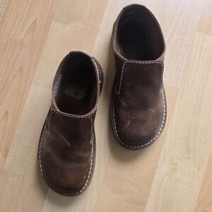 Danish Duckfeet Leather Slip On Shoes Size 38